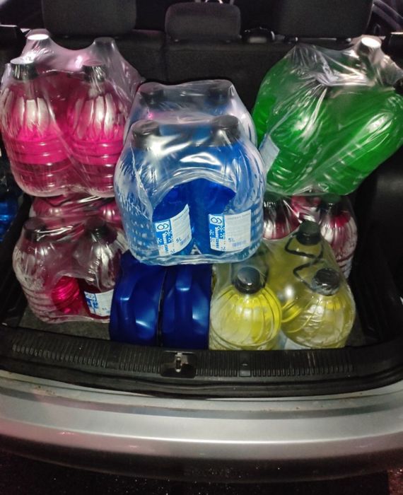 Омивач скла зимовий