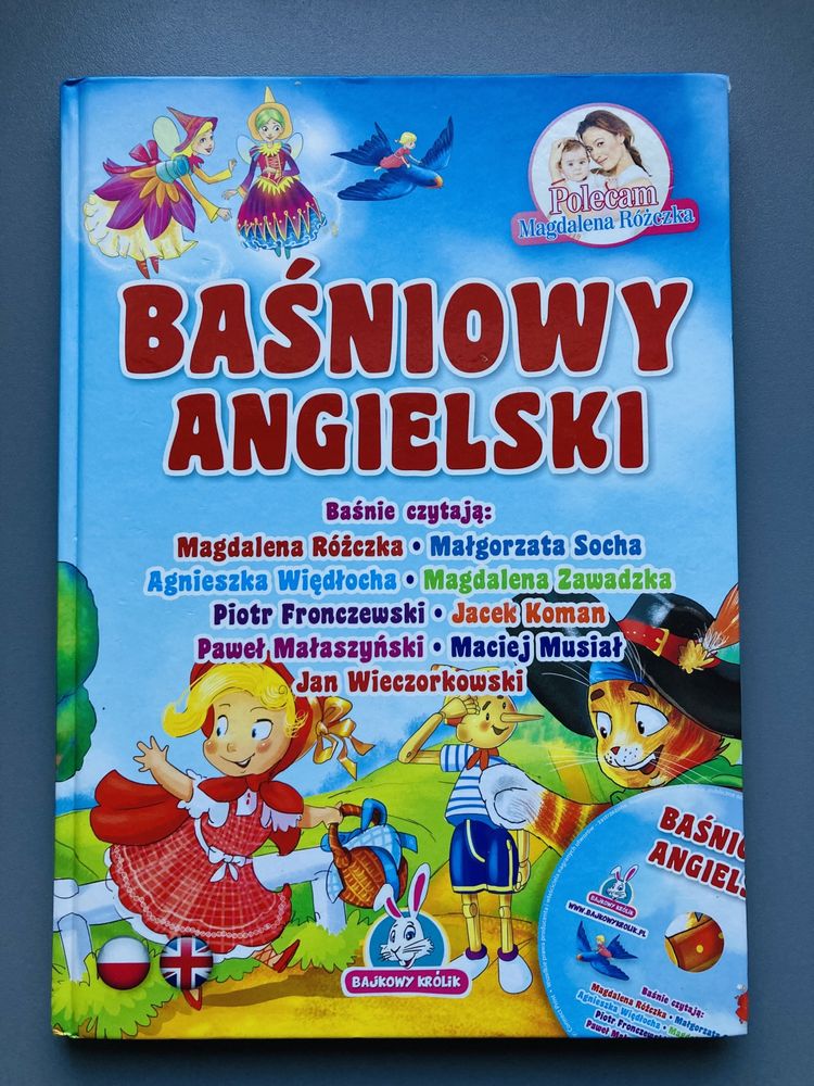 Baśniowy angielski  + CD