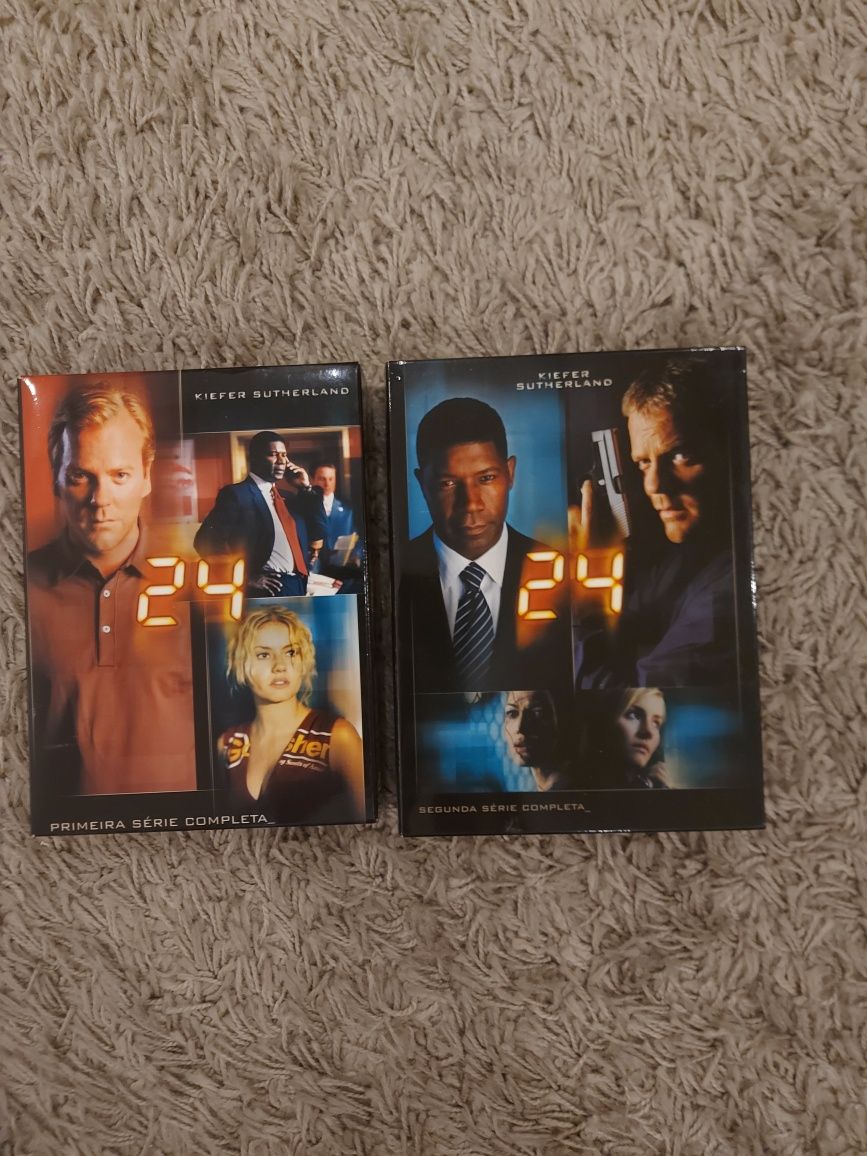 DVD 24 Horas  série  1 a 5