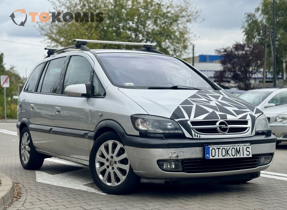 Opel Zafira, 7 os. 2003 rok automat 2.0D– Otokomis! Gwarancji!