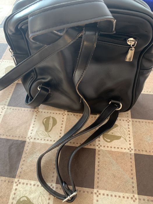 Mala/mochila em pele