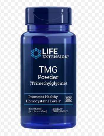 TMG Powder LIFE Extension Триметилгліцин у порошку
