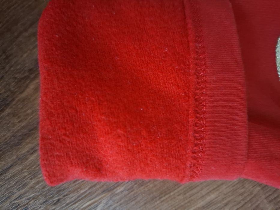 Czerwone getry ocieplane