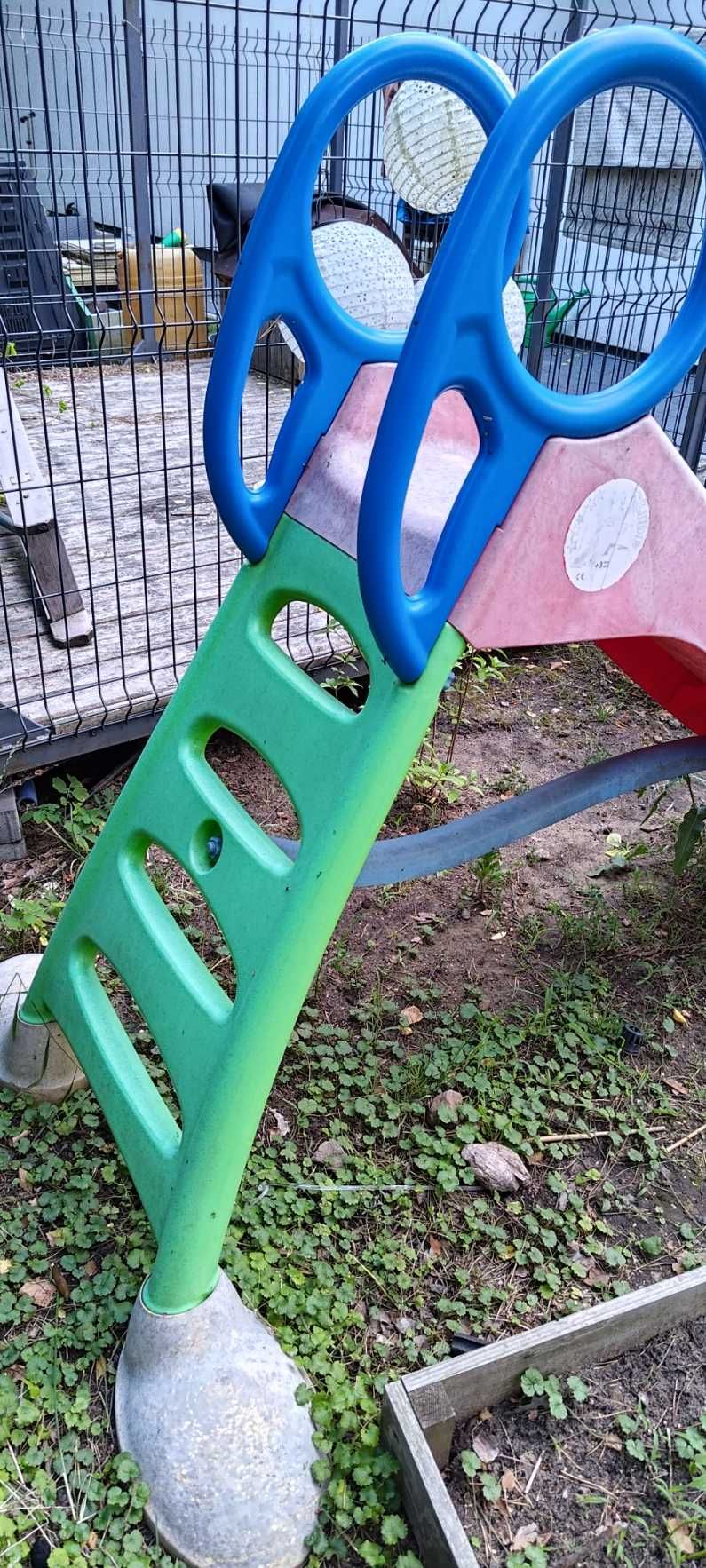 Domek dziecięcy Little Tikes + piaskownica + zjeżdżalnia