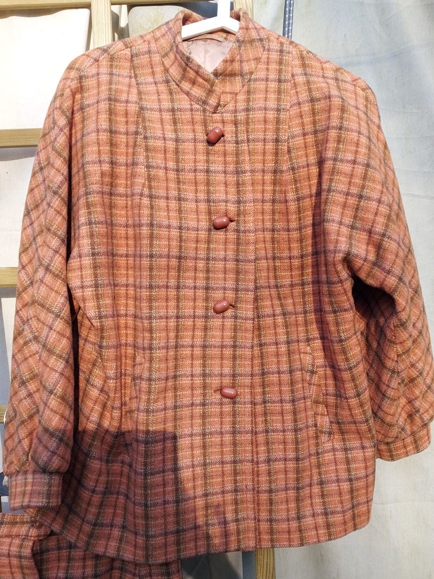Stara garsonka damska kratka rozmiar 2XL/3XL z czasów PRL