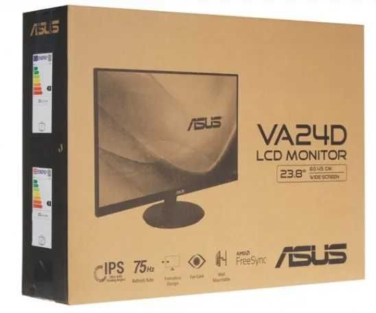 Монітор ASUS VA24D | 24" | IPS | Без битих пікселів | Комплект
