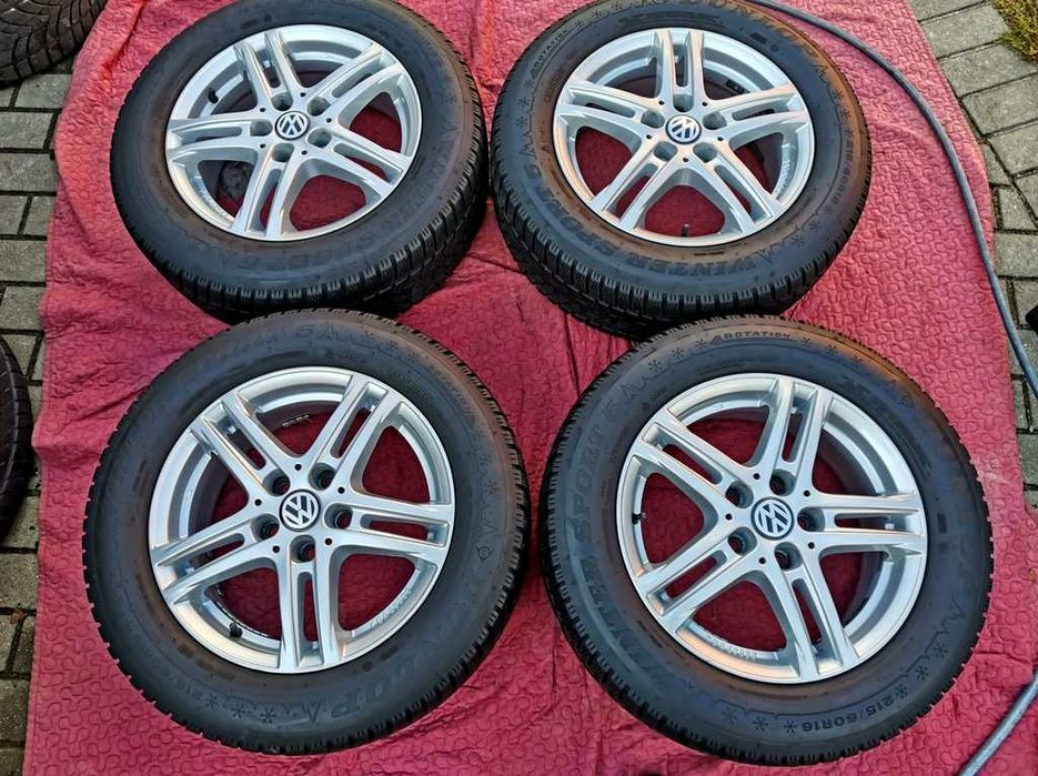 KOŁA zima 16' VW Passat T-Roc Touran Sharan - ET42 - 5x112 - 215/60/16