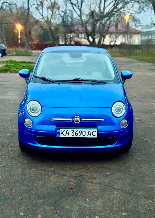 Fiat 500 Pop 2015 Blue 1.4L автомат