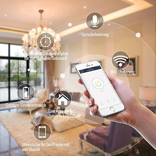 Inteligentne gniazdko WiFi Smart Home 16A 2-pak