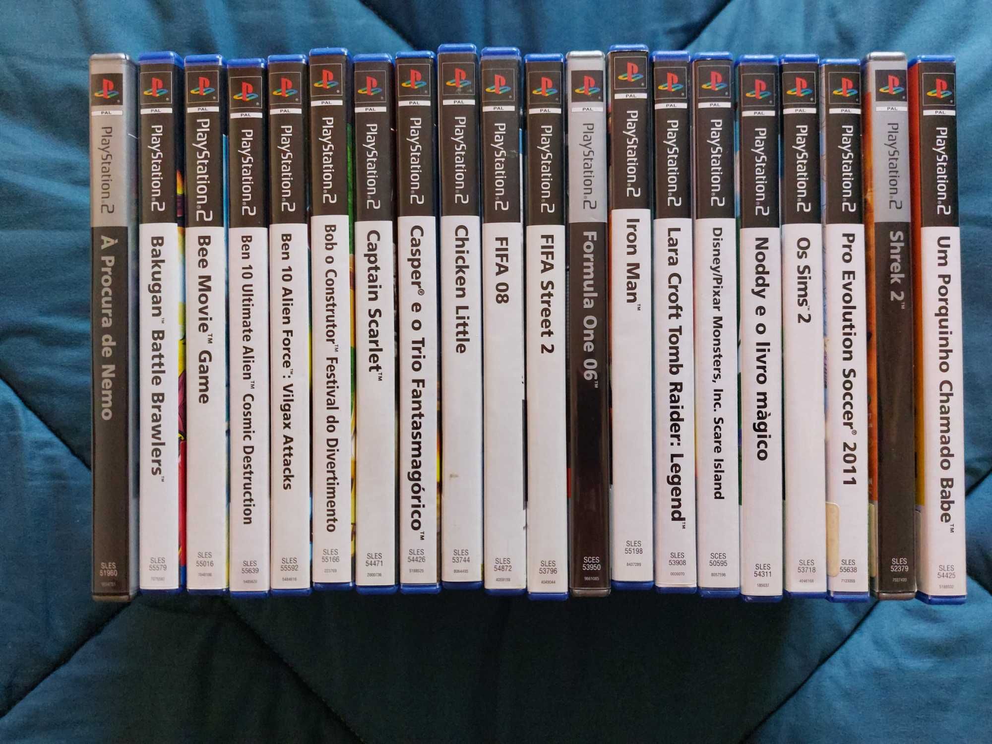 20 Jogos PS2 (PlayStation 2)