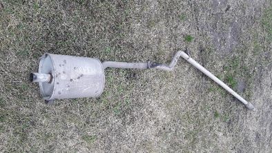 TŁUMIK do FiataPanda II oryginalny pasuje od 03 do 12 roku