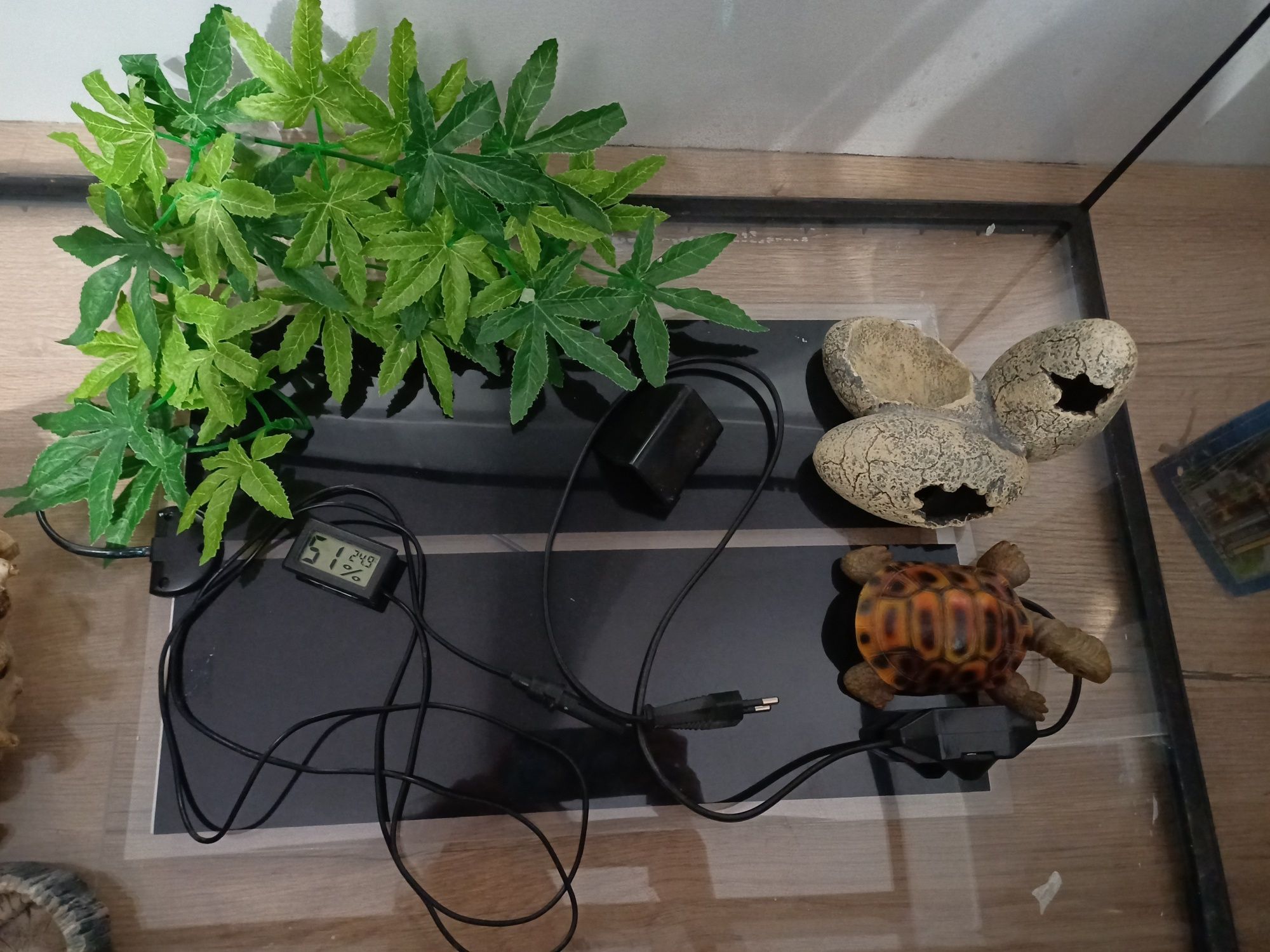Terrarium EXO TERRA poziome 90×45×45 dodatki