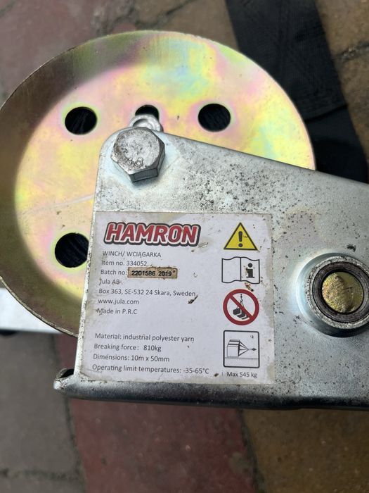 Лебідка ручна  , 10 метрів .