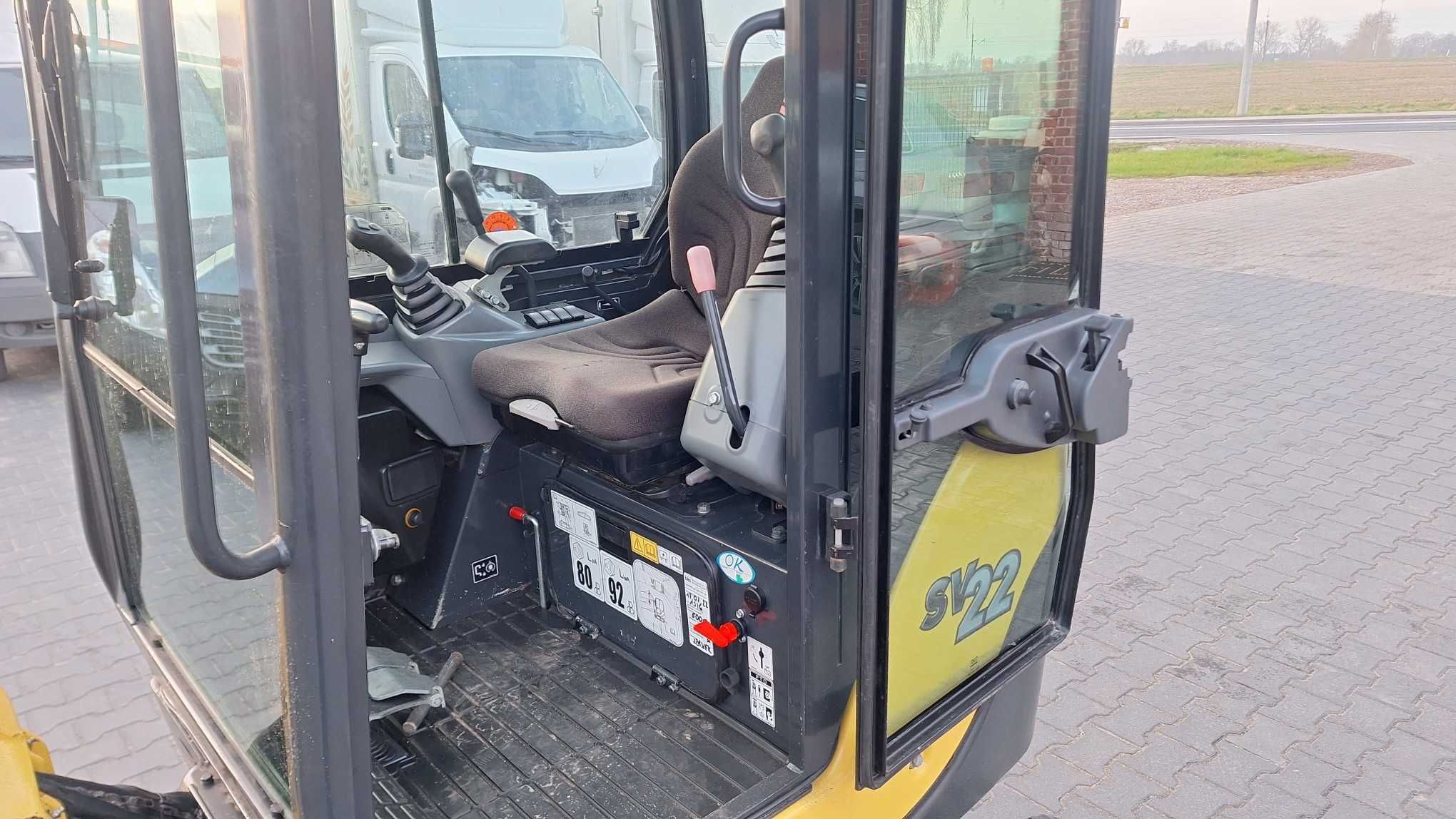 Yanmar SV22 2020R. Pierwszy właściciel ** Faktura **  2300mh