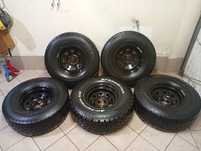 Komplet 5 kół terenowych 285/75 R16 NISSAN PATROL