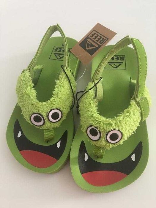 Детские пляжные сандалии вьетнамки шлепанцы reef