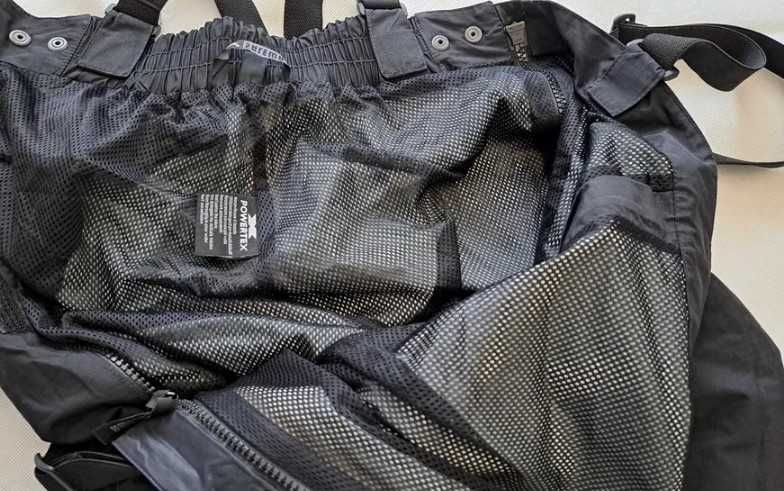 SALEWA POWERTEX- Męskie Spodnie SKITUROWE Trekkingowe Szelki XL j Nowe
