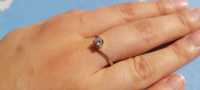 Pierścionek zaręczynowy z brylantem (kamień 0,248) rozmiar14 + jubiler