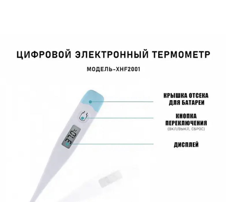 електронний термометр Digital Thermometer медичний цифровий термометр.