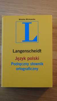Langenscheidt Język polski podręczny słownik ortograficzny