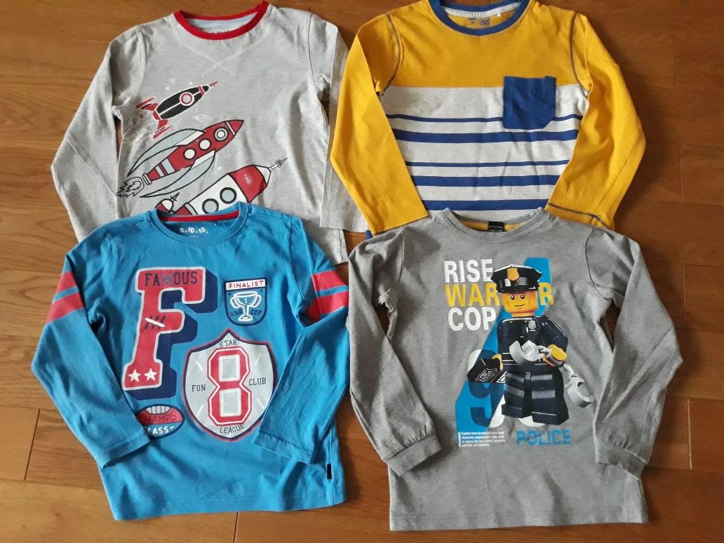Bluzka koszulka długi rękaw LEGO 5-10-15