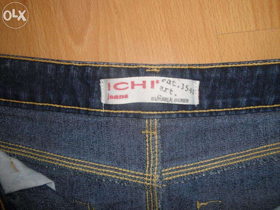 Jeansowa mini spódniczka (z laicrą) ICHI jeans b.young roz.34/roz.XS