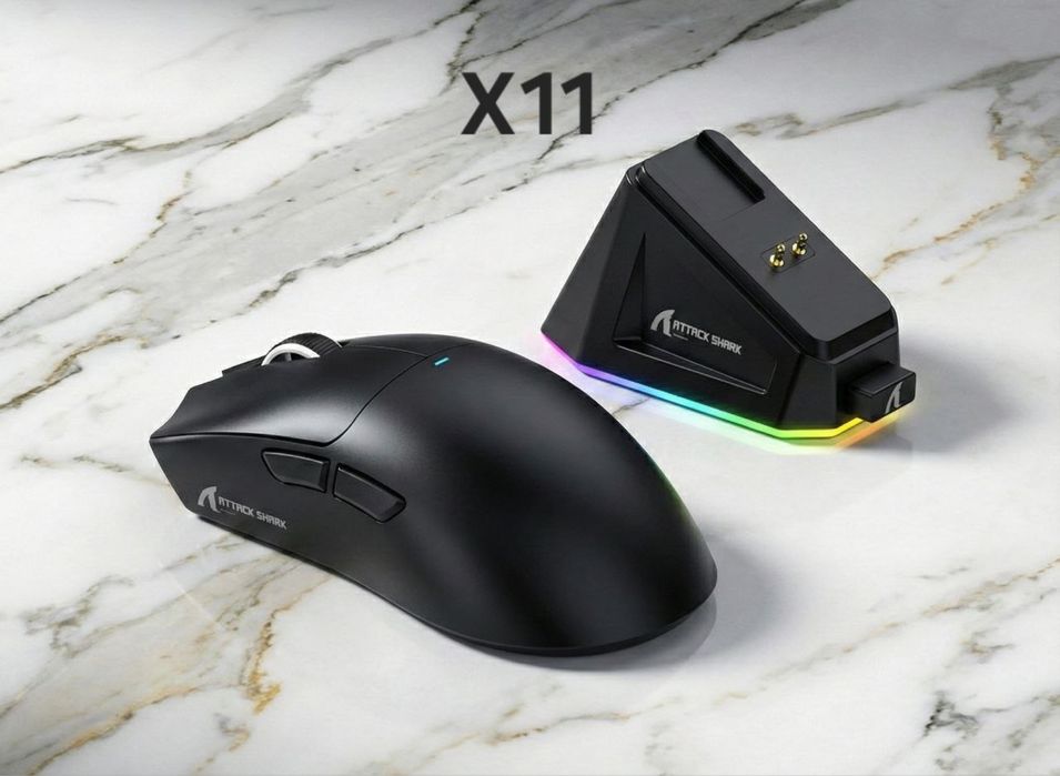 Игровая мышь Attack Shark X8SE / X11 беспроводная мышка