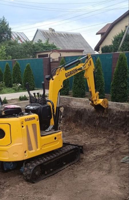 Аренда мини экскаватора, земляные работы