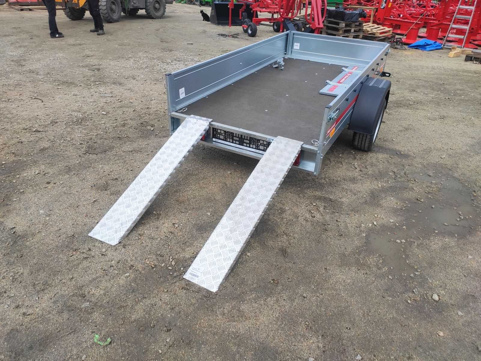 NOWA Hamowana Przyczepka Samochodowa Temared PRO BRAKE DMC 750–2000 kg