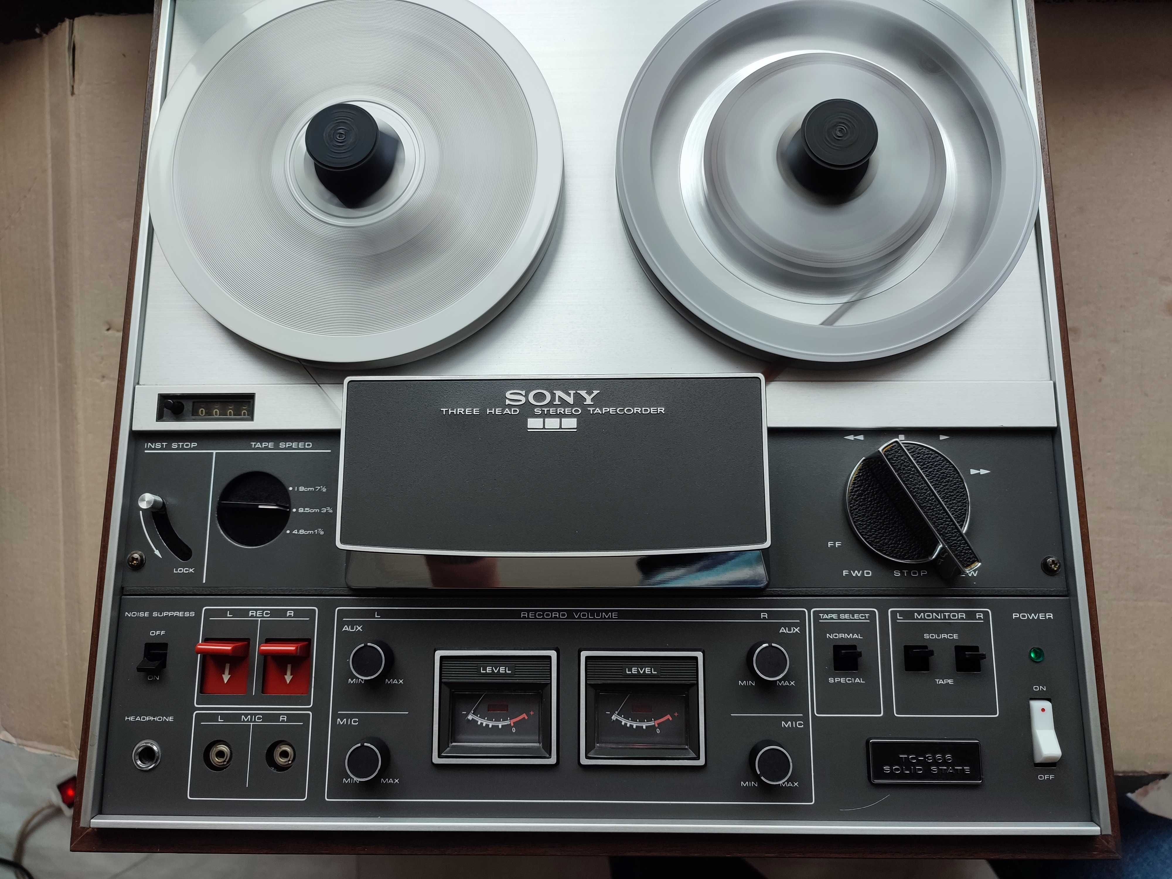 SONY TC366 - magnetofon szpulowy
