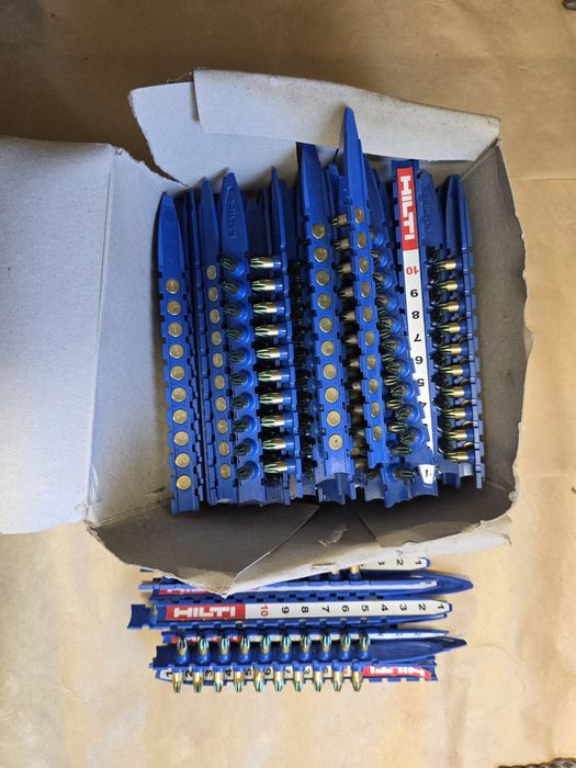 Pregos e fluminantes hilti