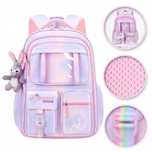 Plecak szkolny RAINBOW SWEET 35L z maskotką | Wodoodporny