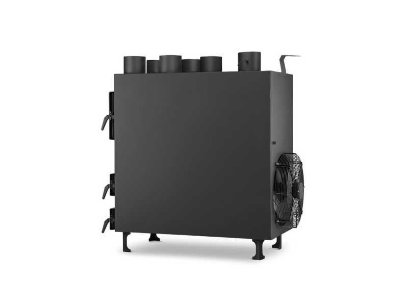 Piec nadmuchowy z nadmuchem dmuchawa HIGHER PN5 o mocy 50 kW