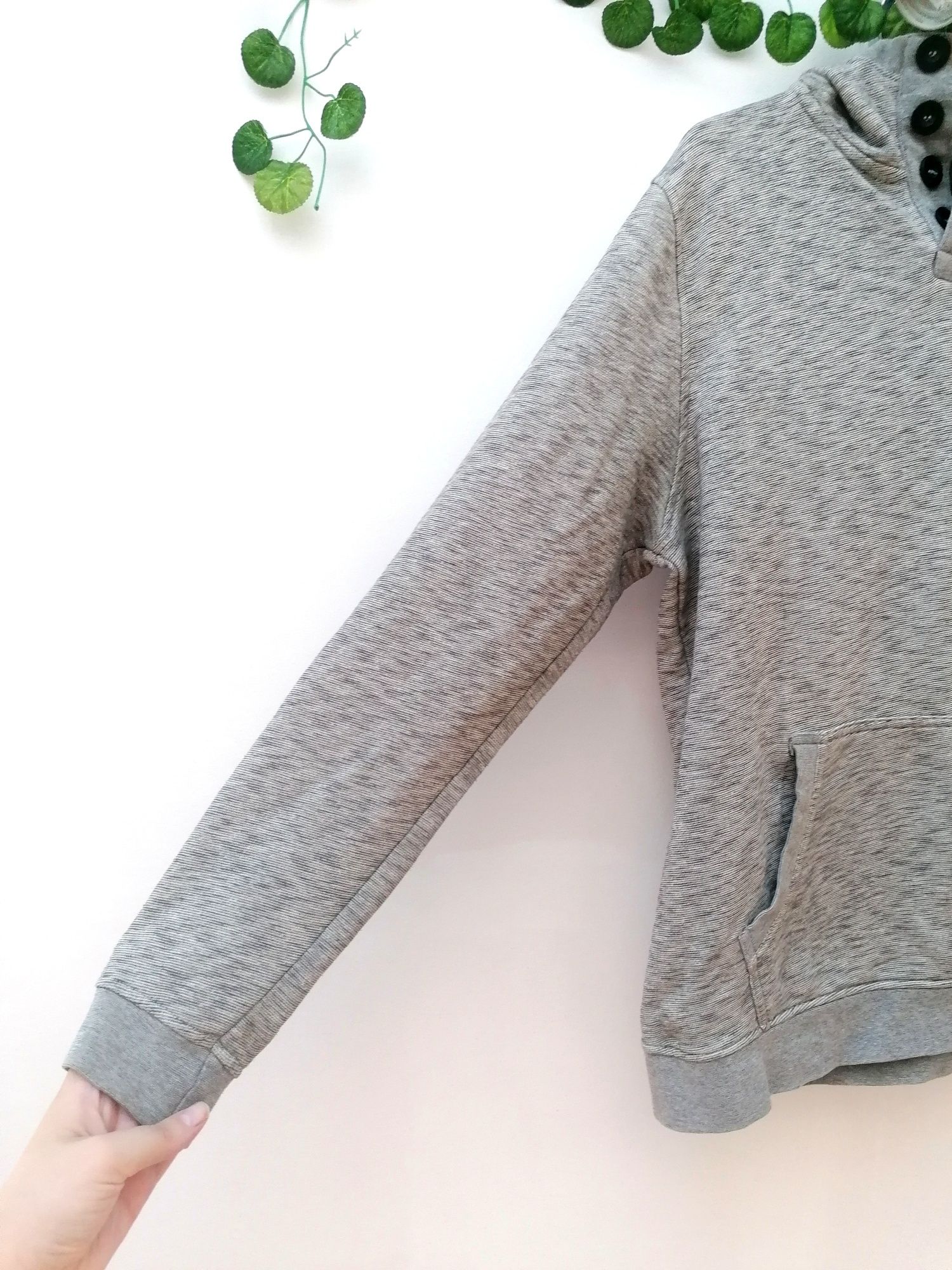 Hoodie Cinzento de Homem