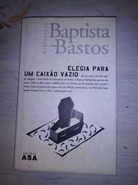 Livro Elegia Para Um Caixão Vazio de Baptista-Bastos