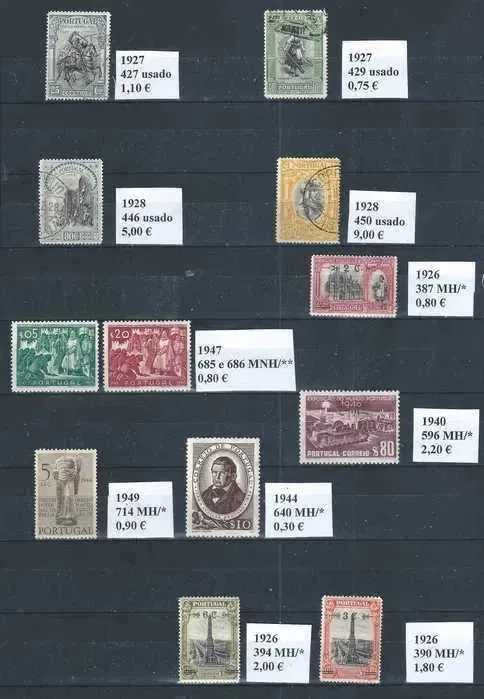 Selos Portugal 1927/1947