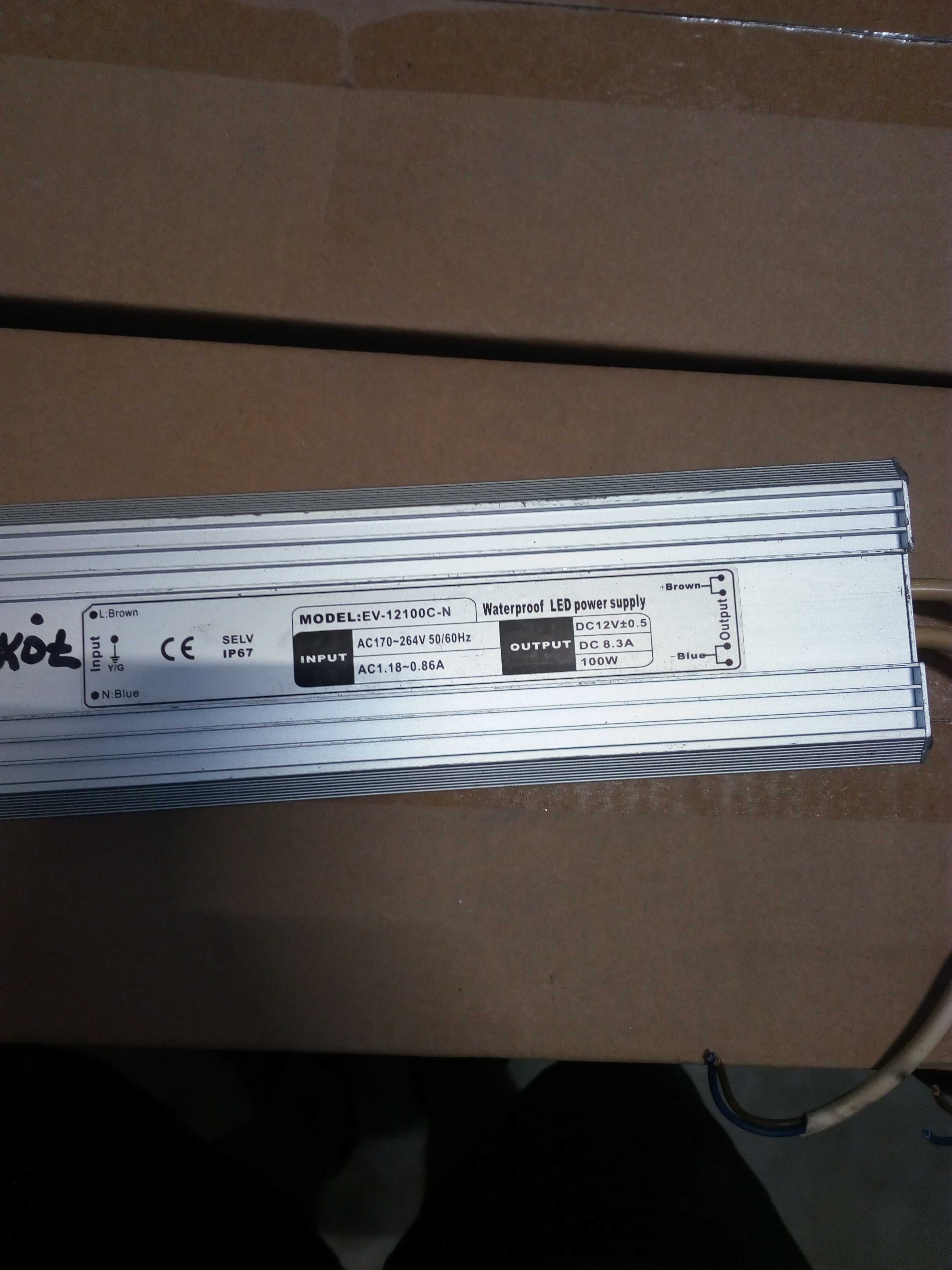Przetwornica Zasilacz MW LED 230V 12V różne rodzaje