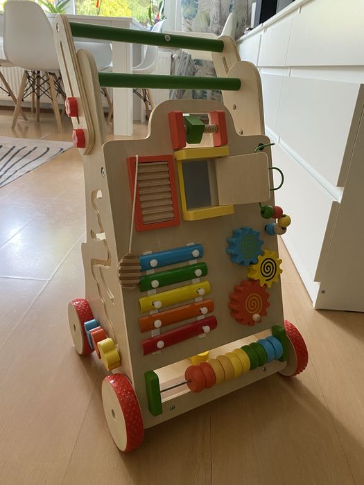 Drewniany pchacz sorter tablica manipulacyjna