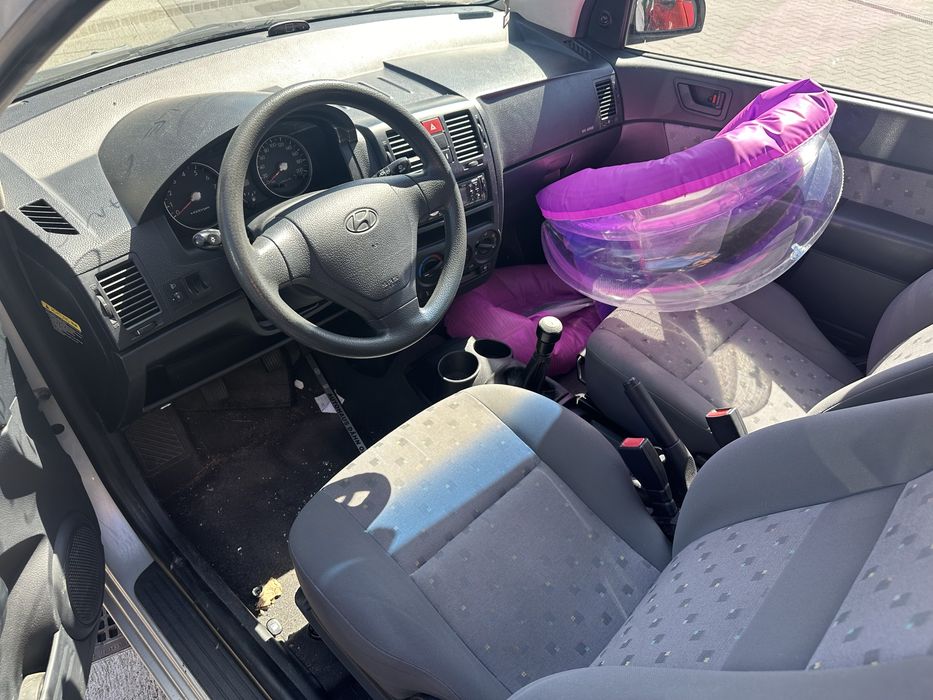Hyundai getz 2005 1,3 zderzak maska lampa lusterko alufelgi na czesci