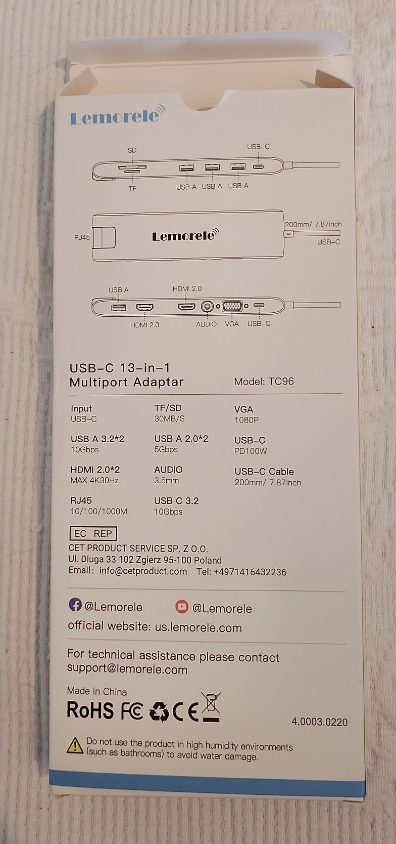 Adaptador usb smartphone