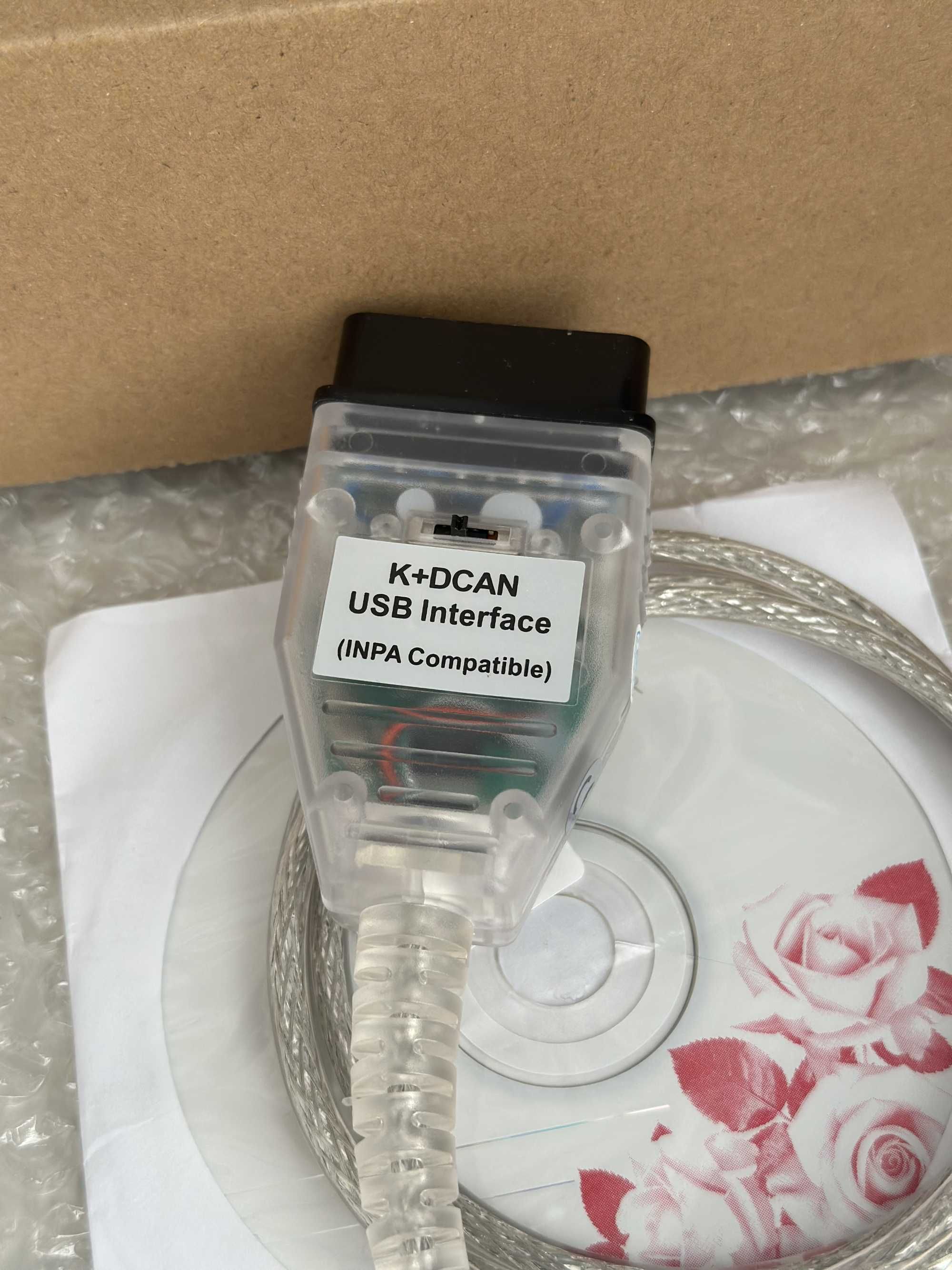 Адаптер BMW INPA K + DCAN USB c переключателем usb инпа бмв