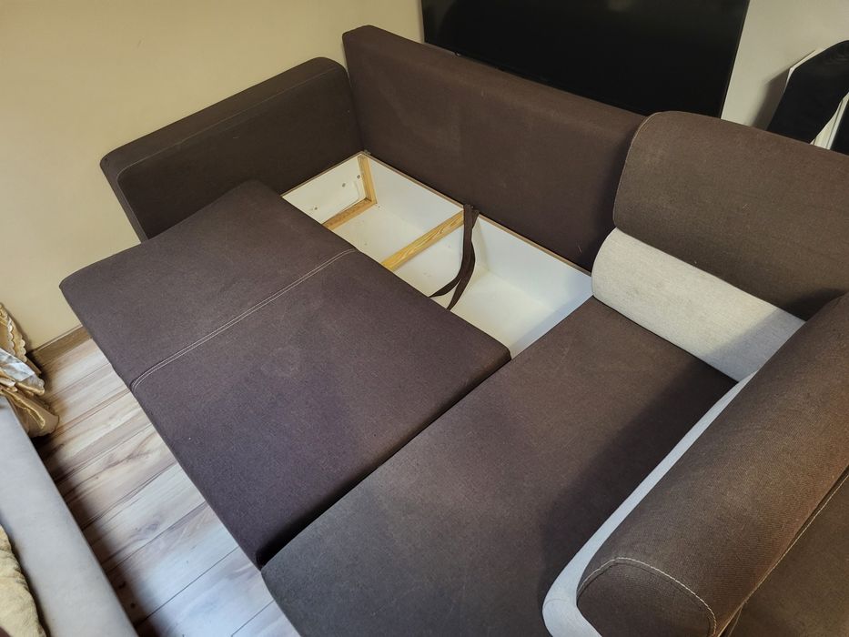 Narożnik z funkcją spania