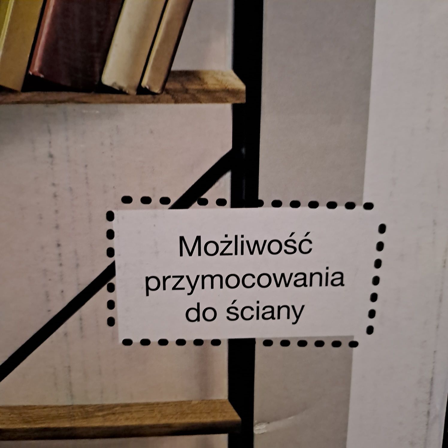 Nowy regał na książki w stylu loft 176x60x28