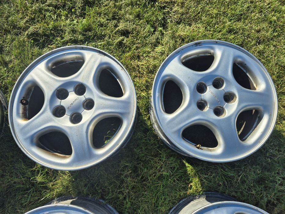 Alufelgi 5x100 15Cali Toyota Subaru Rover VW Audi Seat Skoda