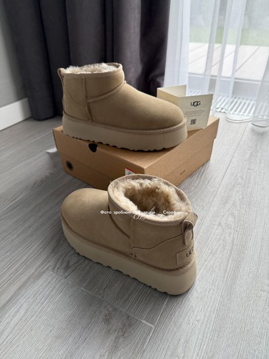 Australia UGG Ultra Mini Platform 3,5см Sand (in box)