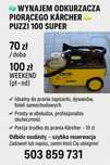 Wynajem karcher puzzi 100 super komercyjna wersja mocny