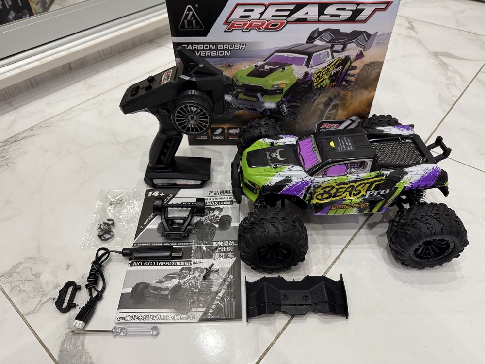 Машинки на радиоуправлении SG116-PRO и SG116-MAX