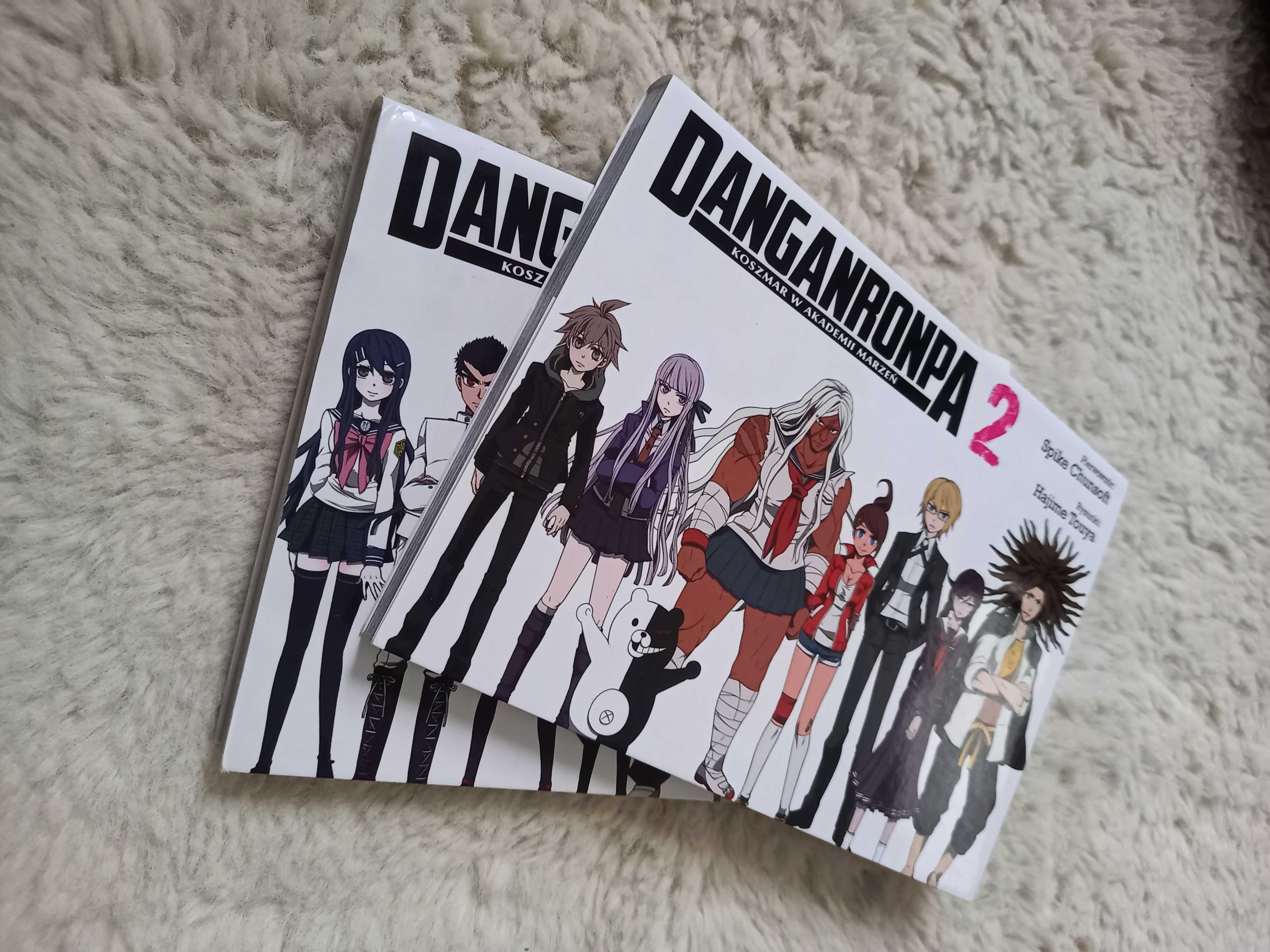 Manga Danganronpa tom 1 i 2_jak nowe