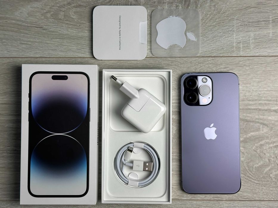 Apple iPhone 14 Pro Max - 128GB - Deep Purple Neverlock 100% АКУМ