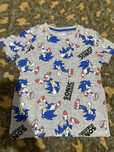 T-shirt Sonic 4-5 anos